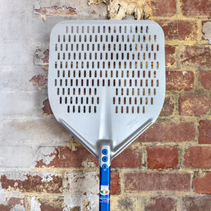 Gi Metal Azzurra Aluminium Perforated Pizza Peel 120cm