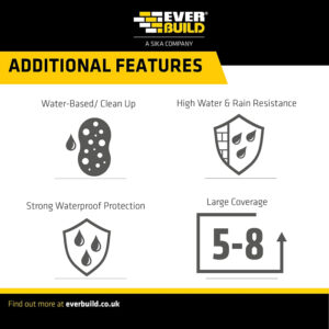 Everbuild 402 Water Seal 5 Litre